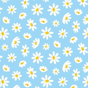 Marguerite Fabric, Wallpaper and Home Decor | Spoonflower
